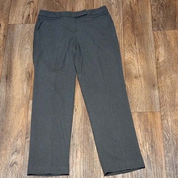 Worthington Pants - Women's Worthington Charcoal Gray Modern Fit Trousers Size 8p